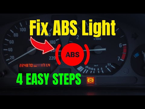 How to Fix an ABS Light ? FIX IT IN 4 EASY STEPS !