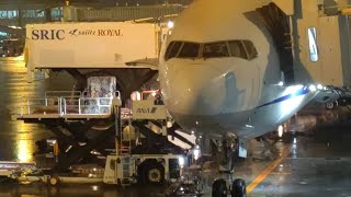 【ANA】沖縄那覇空港３６R離陸　ANA1096便　B777-200ER　JA713A　（座席772）ANA搭乗９回目