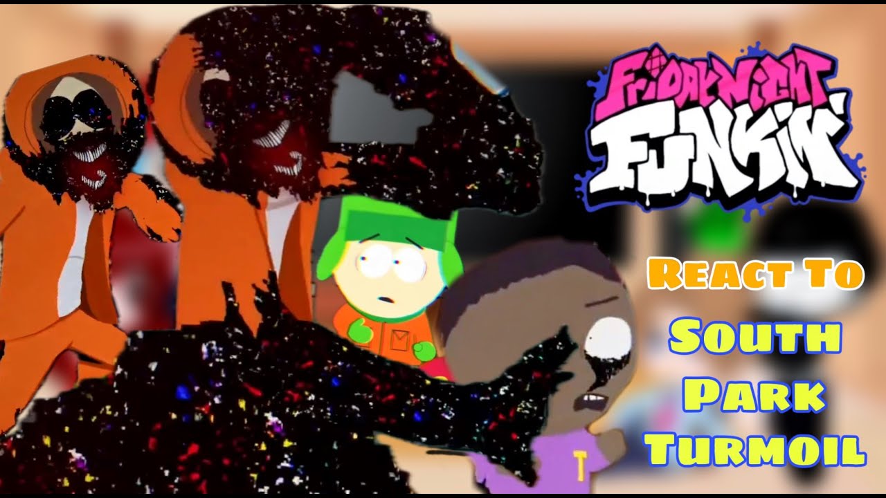 Fnf React To BLOODBATH [Spanish Mix] V2 CHARTED || South Park Turmoil