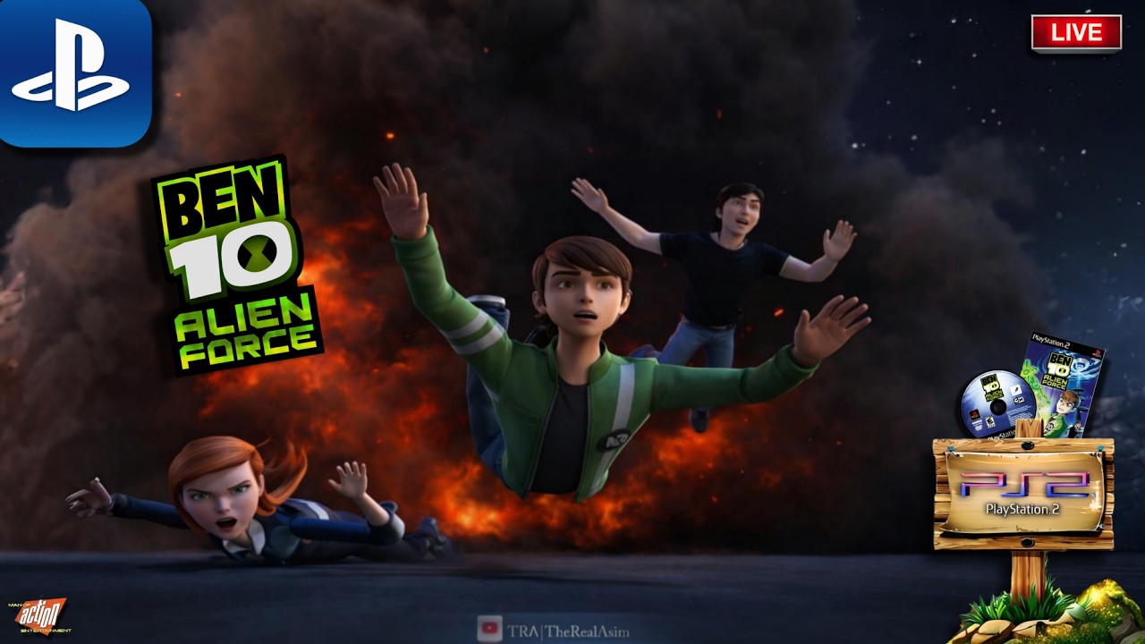 Ben 10: Alien Force [2008] || Final Part🎮🔟 || Live Stream 🔴 ||  Man of Action 🎥