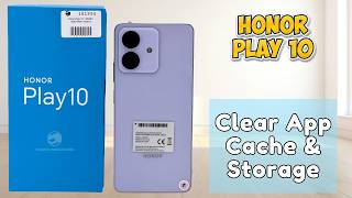 Honor Play 10: Clear App Cache & Storage | Quick and Easy Method
