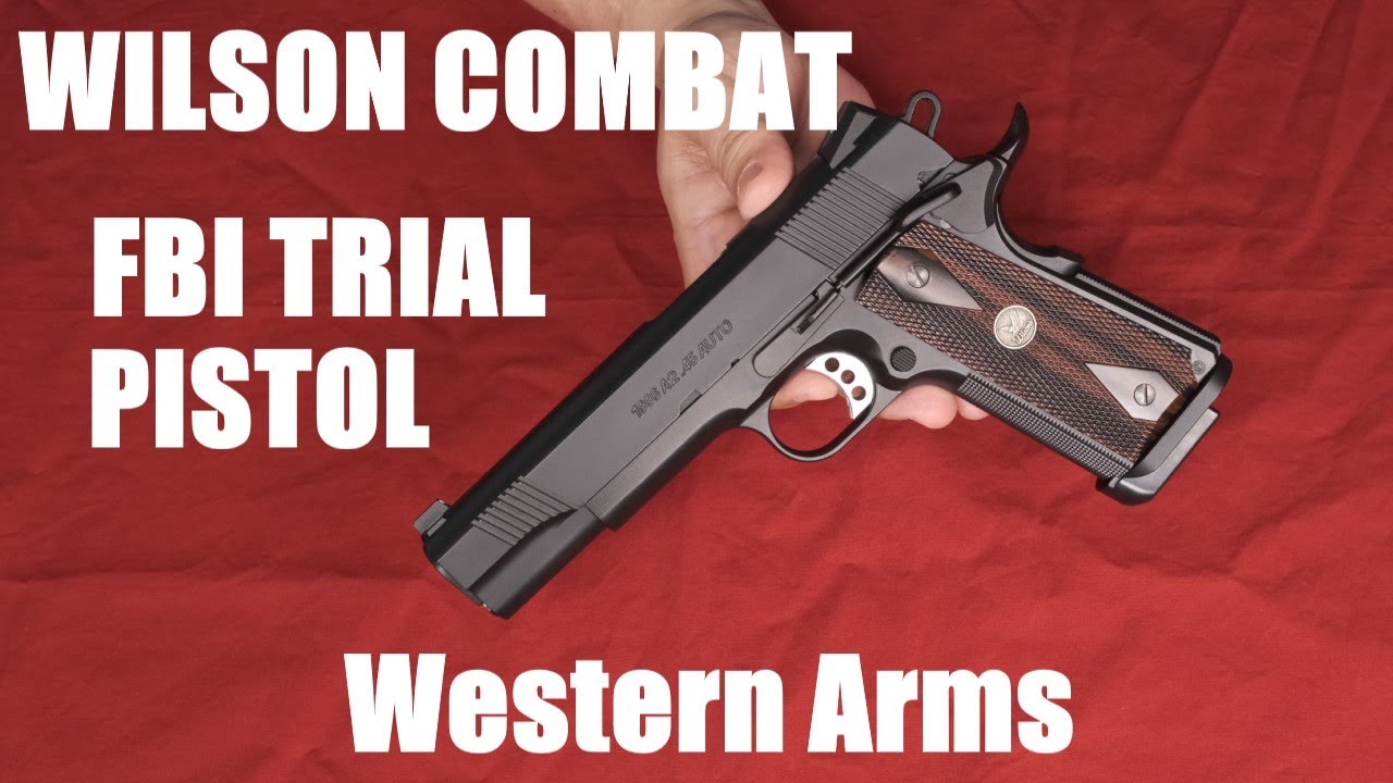 WA ウエスタンアームズ　ウィルソンコンバットFBIトライアルピストル　ガスガン WILSON COMBAT FBI TRIAL PISTOL・ウェスタンアームズ - YouTube
