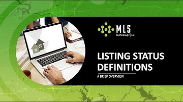 Listing Status Definitions
