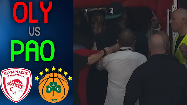 Mathias Lessort showing middle finger | Olympiacos - Panathinaikos
