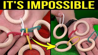 ONLY GENIUS CAN UNTIE THIS KNOT | solving AN IMPOSSIBLE PUZZLE