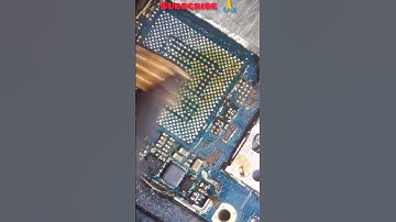 😱mobile repairing tips and tricks.how to remove & clean CPU ic.#short