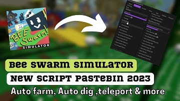 Roblox Bee swarm Simulator Script Pastebin 2023 | AutoFarm, Auto Dig, Teleport And More