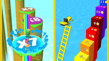 Shortcut Run Vs Ladder Race : All Levels Gameplay - New Update Android, iOS #2