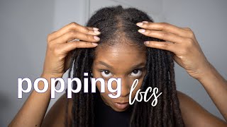 How to safely separate/ pop your locs.