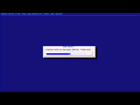 Armbian nand sata install