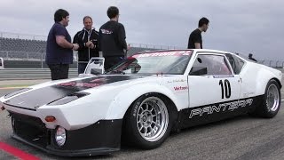 De Tomaso Pantera - Classic Car Sound  [V8 startup ,Notes +Action]