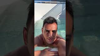 In crociera sveglia alle 6 per avere sempre lo stesso posto 😂 #msc