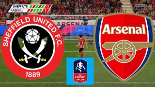 Sheffield United vs Arsenal 2020 | Quarterfinals FA Cup | Full Match \& Gameplay