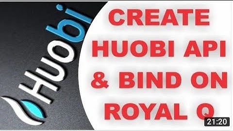 How To Bind Huobi Api Key to RoyalQ Trading Bot -royalq settings -royalq crypto bot