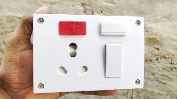 5 in 1 power plug connection || power board wiring || anchor 5 in 1 board wiring