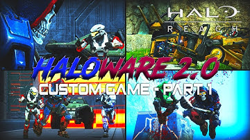 HALOWARE 2.0 | Halo Reach Custom Game - PART 1