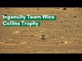 view Ingenuity Mars Helicopter Team — 2022 Michael Collins Trophy Winner digital asset number 1