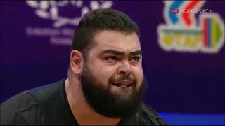 Gor Minasyan 🇦🇲 – 464kg 2nd Place – 2021 European Weightlifting Championships – Men's +109 kg