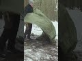 Solo Winter Camping, Tipi Tent #campinglife #campinginthewoods