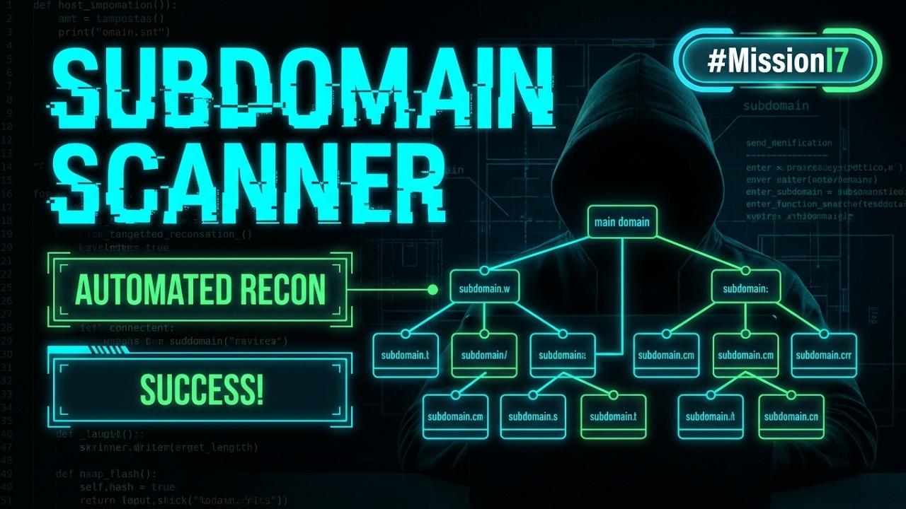 Python for Ethical Hacking: Build Your Own Subdomain Scanner (2026 ...