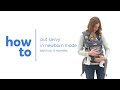 Joie savvy   how to place your child in infant mode