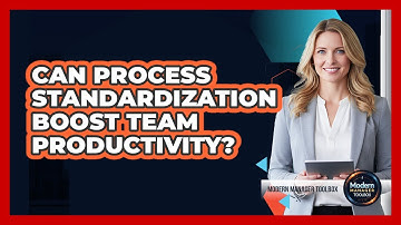 Can Process Standardization Boost Team Productivity?