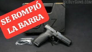 CZ P10C: SE PARTIO LA BARRA DEL MUELLE DE ALIMENTACIÓN