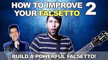 How To Improve Your Falsetto Voice Pt. 2 - BUILD A LOUD & POWERFUL FALSETTO!