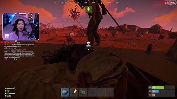 Fuslie tries to get resources from the Kittens | OTV Rust Server