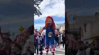 Chucky en el Carnaval! 🎉🎊🕺💃 #Chucky #MuñecoDiabólico #Carnaval  #Primavera #2024