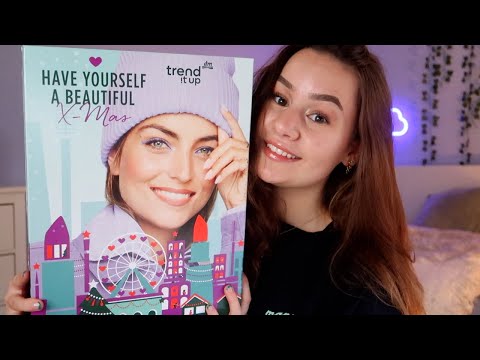 [ASMR] Trend It Up ADVENTSKALENDER Unboxing 🤍 | ASMR Marlife
