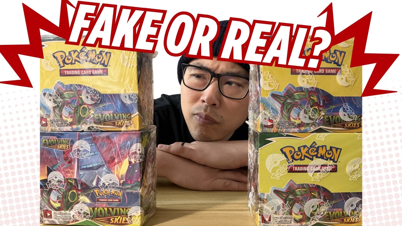 real vs fake evolving skies booster box Amazon.com: Pokemon TCG: Sword & Shield Evolving Skies Booster Pack (10  Cards) : Toys & Games