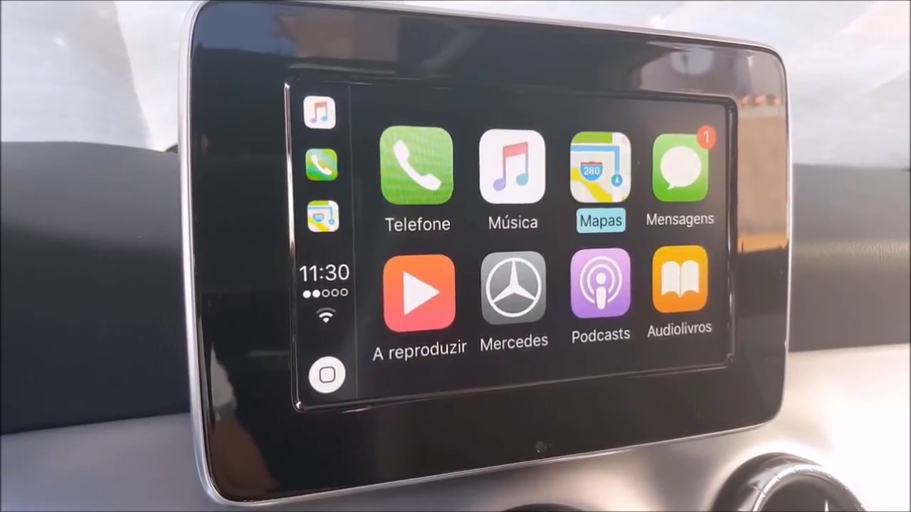 Boîtier Carplay sans fil Apple et Android Mercedes Classe C W205