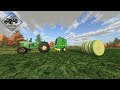 🔴VIVO// HOY TRABAJAMOS CON ROLLOS Y PASTO PARA ENSILAJE #fs22 #farmingsimulator22 #viral #parati