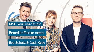 MSC YouTube Studio | Benedikt Franke meets Eva Schulz & Jack Kelly