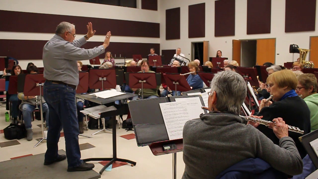 Sturgis Wind Symphony rehearsal