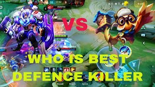 New Season 38,Who is the best defence killer☠️‼️ (comboX teammates) 🚓😈😎 #moblielegendsbangbang5v5