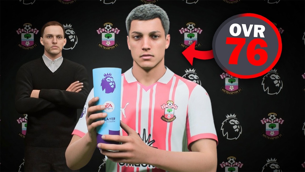 I Became the Premier League's Best Player in Player Career...