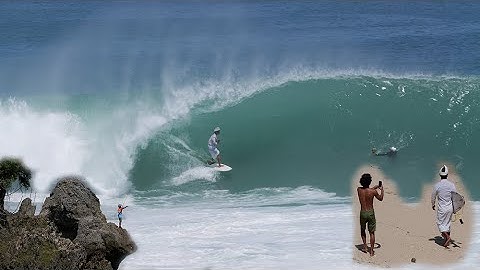 local surf  with Balinese clothes , surf bali padang padang beach