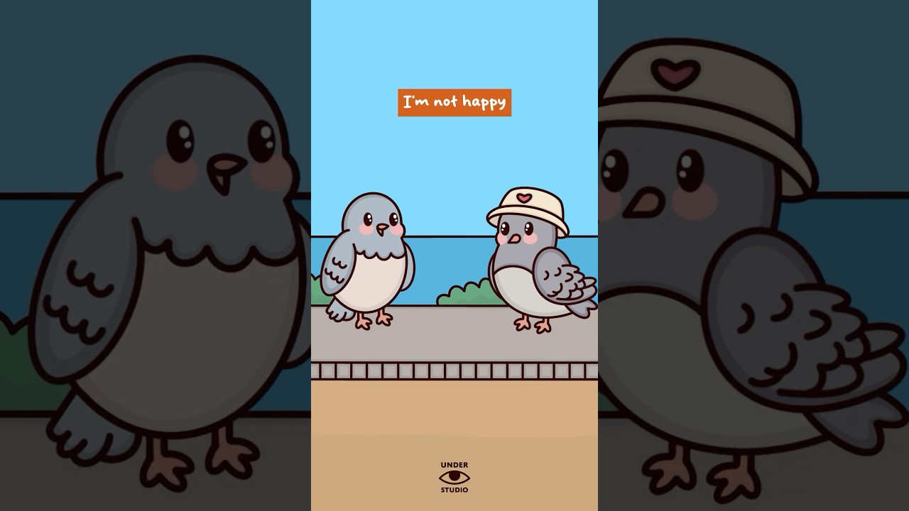 The Avoidant Attachment Experience 🐦 Animation Meme | Original Audio: @TheHolisticPsychologist