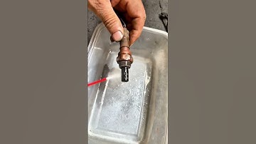 How to Clean Oxygen Sensor ? #oxygensensors #toyota #O2Sensor #rxmechanic #fypシ゚