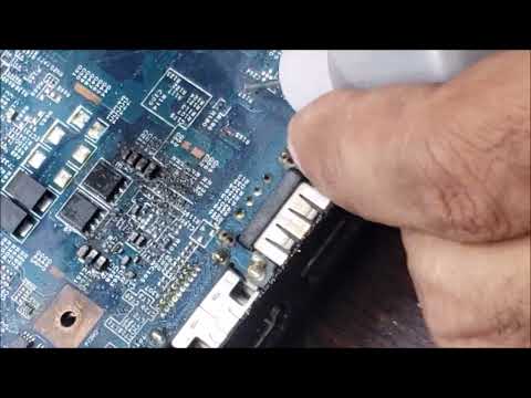 Gateway laptop NV series MS2288 no power & charger light goes off by SOSfix Electronics