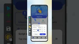 Mabilis at matatag na auto clicker, suporta sa single at multi tap. #AutoClicker /xhy
