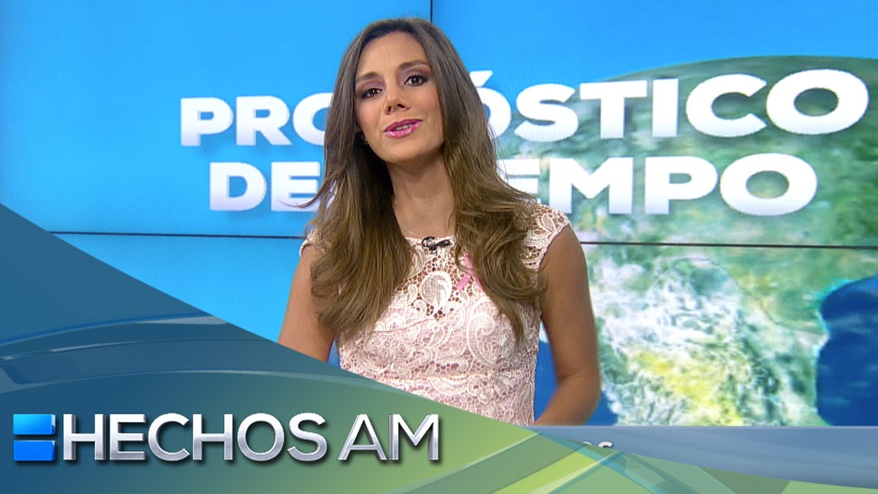 Pronóstico del tiempo con Vaitiare Mateos. Jueves 1 de octubre 2015