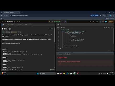 Solving LeetCode #1: Two Sum | Daily DSA (Day 1)