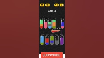 soda sort puzzle level 43