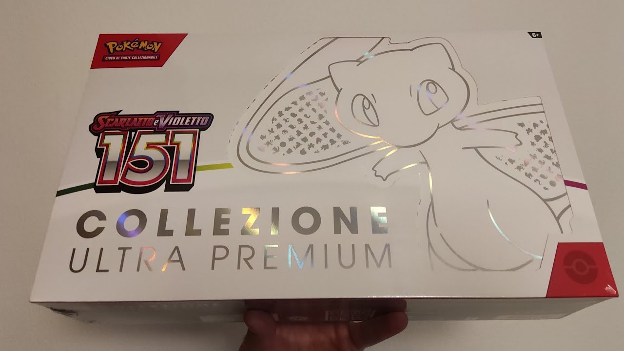 151 Pokémon Collezione Ultra Premium Mew | Spacchettamento... troveremo ...