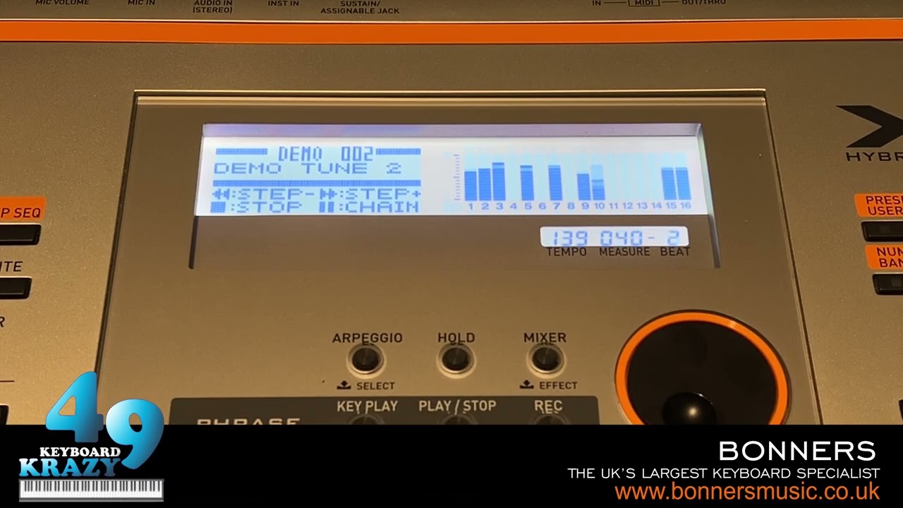 Casio XW-P1 Performance Synthesizer - 3 Demonstration Songs - YouTube