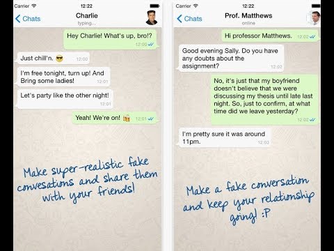 How To Make Whatsapp Fake Chat Conversation In Any Android Mobile In Hindi By Ttn Youtube