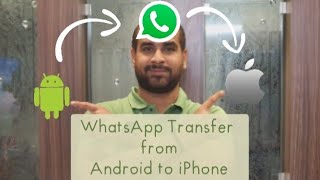 HOW TO TRANSFER WHATSAPP FROM ANDROID TO IPHONE INCLUDING MEDIA,CONTACTS ETC #whatsapp #iphone